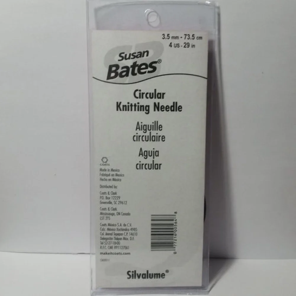 Silvalume Circular Knitting Needle US 4 29 Inch